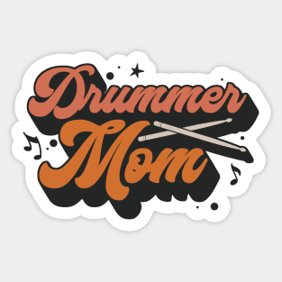 Drummer Mom Sticker